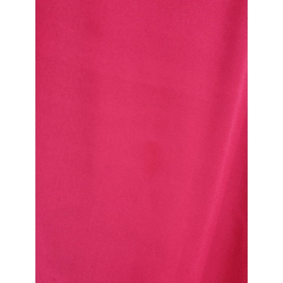 Chaus New York Red Flowy Blouse. Size Medium. Red. Elastic gathered hem - Picture 7 of 7